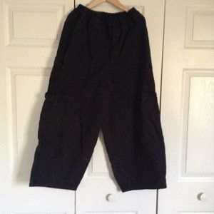 Meals Licorice Chef Pants Black XS